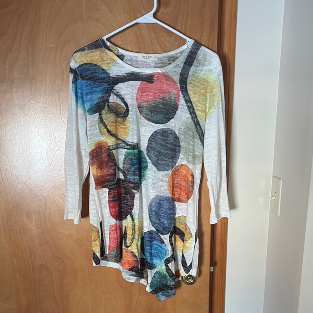 Jess & Jane Women’s Abstract Design Tunic | Size Small